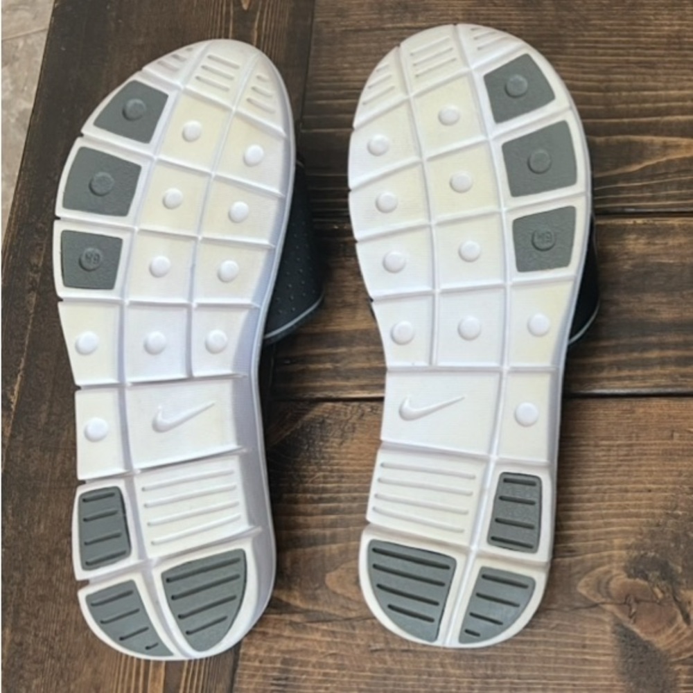 Nike Black and Gray Slide Sandals - Picture 2 of 2